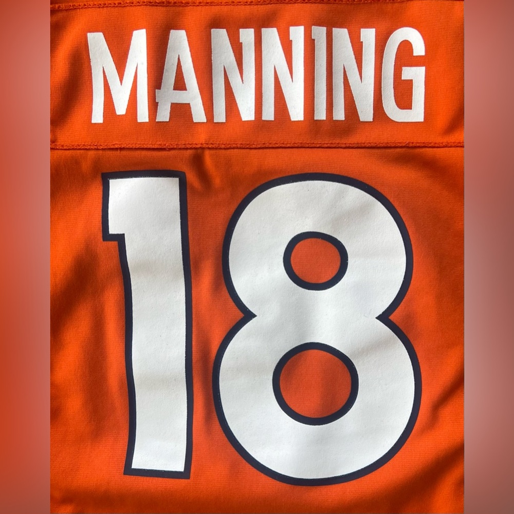 Peyton Manning Denver Broncos Nike On Field Youth Football Jersey - Picture 3 of 11